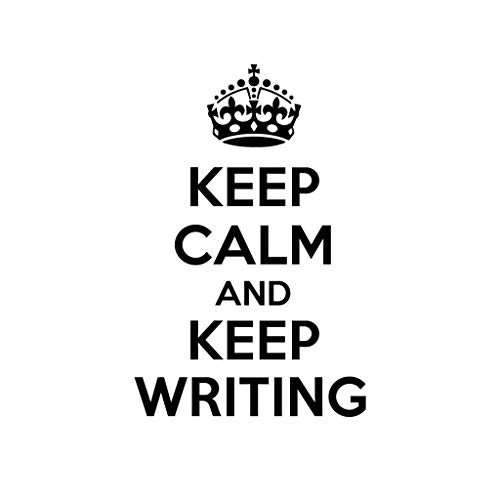 PressFans - Keep Calm and Keep Writing Car Laptop Wall Sticker PressFans - Keep Calm and Keep Writing Car Laptop Wall Sticker