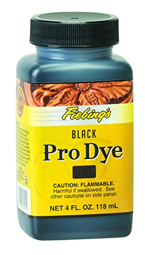 Fiebing's Pro Dye, Black, 4 oz.