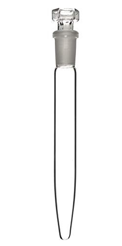 Centrifuge Tube with Glass Stopper, 15ml - Borosilicate 3.3 Glass, Conical Shape, Ungraduated - Eisco Labs