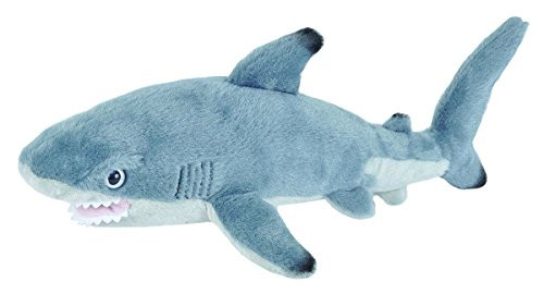 Wild Republic Black Tipped Shark Plush, Stuffed Animal, Plush Toy Gifts for Kids, Cuddlekins 13 Inches Wild Republic Black Tipped Shark Plush, Stuffed Animal, Plush Toy Gifts for Kids, Cuddlekins 13 Inches