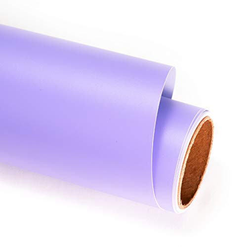 Purple Permanent Adhesive Vinyl 12 inch x 6ft for All Kinds of Cutting Machines?Matte Lavender Purple