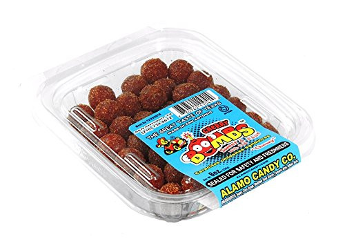 Alamo Candy Cherry Bombs Sweet  and  Sour, 1 Count (SUGAR CANDY - ETHNIC)