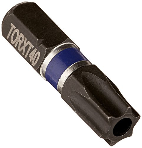 Irwin Tools 1837431 Impact Performance Series Tamper-Resistant TORX T40-TR Insert Bit