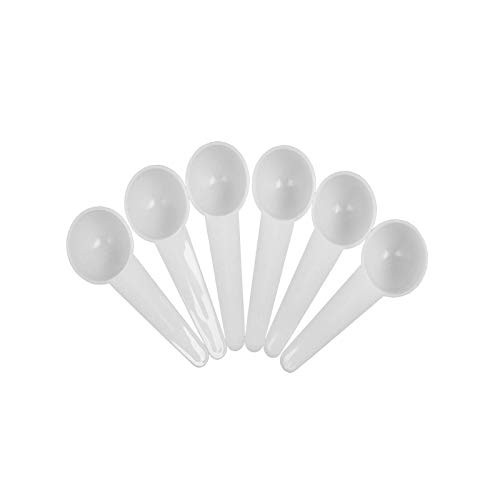 30 Pieces Coffee Scoop, Plastic Tablespoon Measure Spoon Teaspoon Measuring Spoon Set for Measuring Coffee, Grains, Protein, Spices (White) 30 Pieces Coffee Scoop, Plastic Tablespoon Measure Spoon Teaspoon Measuring Spoon Set for Measuring Coffee, Grains, Protein, Spices (White)