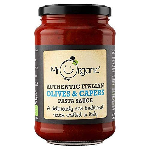 Mr Organic Olives  and  Capers Authentic Italian Pasta Sauce 350g