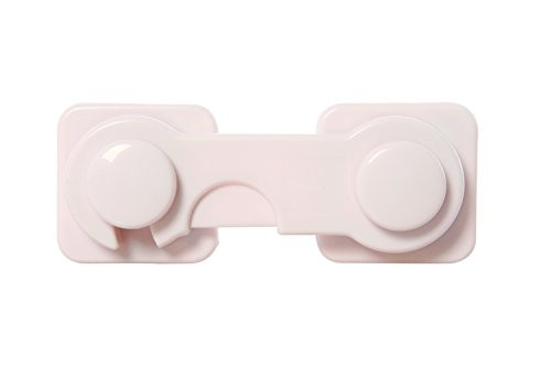 Dreambaby Glass Cabinet Catch Lock - White (1 Pack)