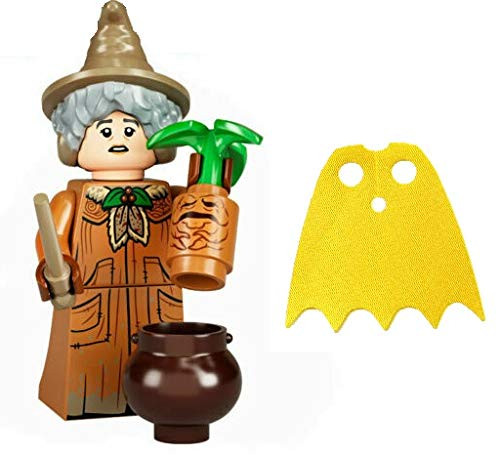 LEGO Harry Potter Series 2 Mrs Pomona Sprout and Extra Yellow Cape LEGO Harry Potter Series 2 Mrs Pomona Sprout and Extra Yellow Cape
