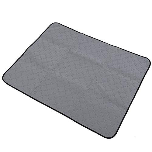 Zerodis Pet Dog Diaper Mat, Fast Absorbing Wee Mat Washable Reusable Puppy Training Pad for Playpen Indoor Potty Training