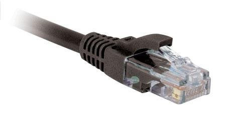 JDI TECHNOLOGIES C6-BLACK-10-M Network Cable, RJ45 Plug, RJ45 Plug, 3.05 m, 10 ft, Black