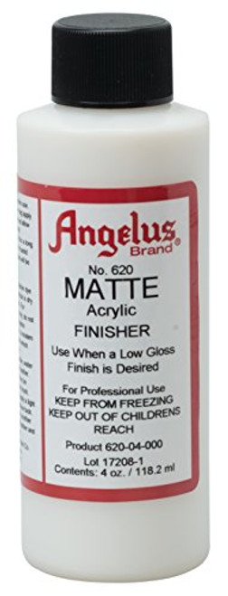 Angelus Matte Acrylic Finisher, 4 oz, Clear