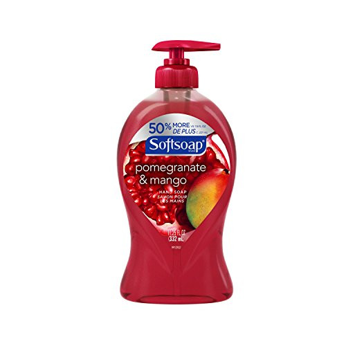 Softsoap Liquid Hand Soap Pump, Pomegranate and Mango, 11.25 Ounce