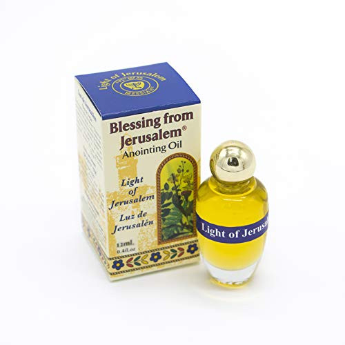 Ein Gedi Anointing Oil 12ml - 0.4oz From Holyland Jerusalem (Light of Jerusalem)