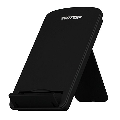 3 Coils Fast Charge Qi Wireless Charger Stand Pad for iPhone 8, 8 Plus, iPhone X, Samsung Galaxy S8, S8 Plus, S8+, S7, S7 Edge, S6 Edge Plus, Note 8, Note 5 all QI-Enabled Devices Black No AC Adapter