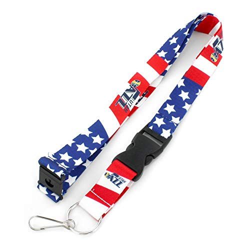 Aminco NBA Utah Jazz Stars and Stripes Lanyard