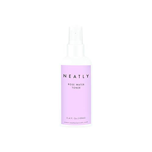 NEATLY Organic Rose Water Toner for Face with Witch Hazel (3.4 Fl Oz) - Natural Facial Toner for Acne Prone Skin Rose Water Spray - Organic Rose Water and Witch Hazel Astringent Face Toner for Women NEATLY Organic Rose Water Toner for Face with Witch Hazel (3.4 Fl Oz) - Natural Facial Toner for Acne Prone Skin Rose Water Spray - Organic Rose Water and Witch Hazel Astringent Face Toner for Women
