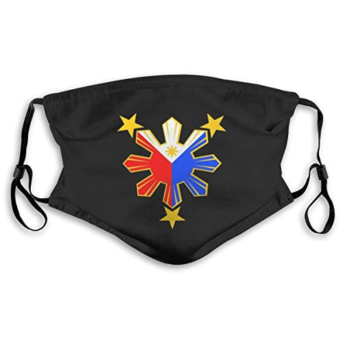 Doomfist A Flag with Five Pointed Stars Reusable Dust Washable Filter and Reusable Mouth Windproof Warm Cotton Face