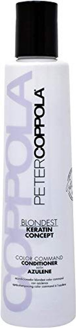 Peter Coppola Color Command Blonde Conditioner with Azulene 3 oz - A Purple Conditioner, Color Safe, Keratin Safe, Damage Repair, Smoothing Conditioner For Daily Use Peter Coppola Color Command Blonde Conditioner with Azulene 3 oz - A Purple Conditioner, Color Safe, Keratin Safe, Damage Repair, Smoothing Conditioner For Daily Use
