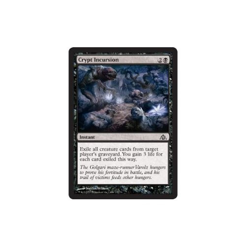 Magic The Gathering - Crypt Incursion  23  - Dragon's Maze