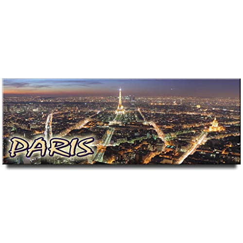 Paris panoramic fridge magnet France travel souvenir Paris panoramic fridge magnet France travel souvenir
