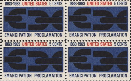 EMANCIPATION PROCLAMATION ~ BROKEN CHAINS ~ BLACK HISTORY ~ BLACK HERITAGE 1233 Block of 4 x 5¢ US Postage Stamps EMANCIPATION PROCLAMATION ~ BROKEN CHAINS ~ BLACK HISTORY ~ BLACK HERITAGE 1233 Block of 4 x 5¢ US Postage Stamps