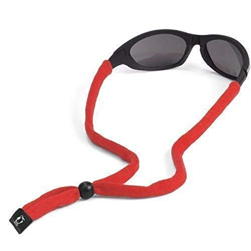 Chums Original Cotton Standard End Eyewear Retainer  Red