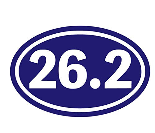 Marathon 26.2 Vinyl Sticker Decals for Car Bumper Window Laptop Tablet Phone 3" x 2" Purple Marathon 26.2 Vinyl Sticker Decals for Car Bumper Window Laptop Tablet Phone 3" x 2" Purple