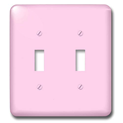 3dRose lsp_30673_2 BubbleGum Pink Toggle Switch  Multi-Color