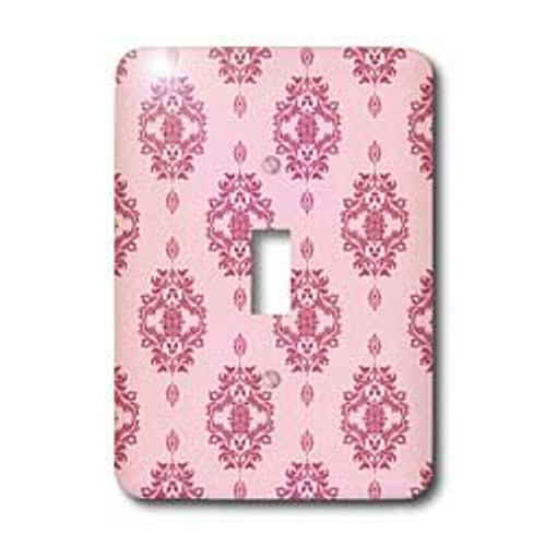 3dRose LLC lsp_130493_1 Chic Pink Damask Girly Vintage Style Single Toggle Switch 3dRose LLC lsp_130493_1 Chic Pink Damask Girly Vintage Style Single Toggle Switch