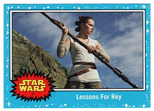 Lessons For Rey - Star Wars Journey to Star Wars The Rise of Skywalker  Trading Card   81 - Topps 2019 Mint