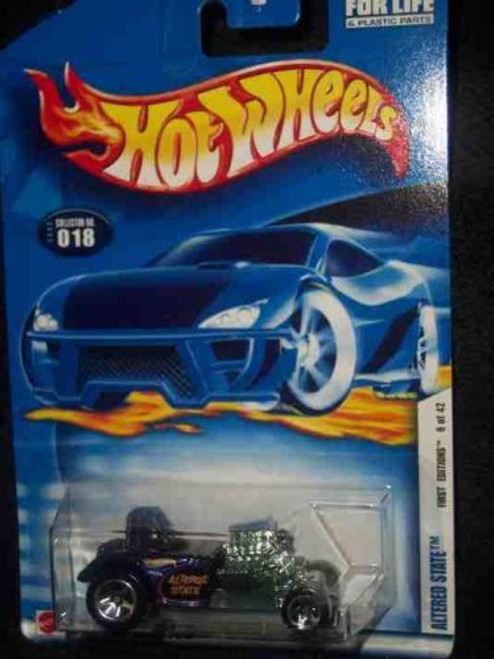 Hot Wheels 2002-018 First Editions 6 Altered State 1 64 Scale