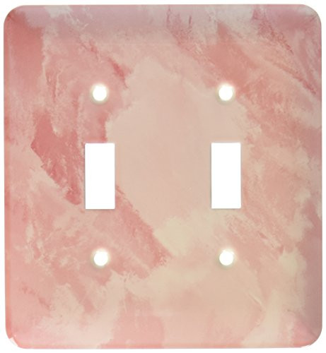 3dRose lsp_26208_2 Earth Pink Iris Floral Art Toggle Switch  Multicolor