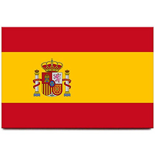 Spain flag fridge magnet Madrid Barcelona travel souvenir