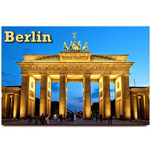 Brandenburg Gate fridge magnet Berlin Germany travel souvenir Brandenburg Gate fridge magnet Berlin Germany travel souvenir