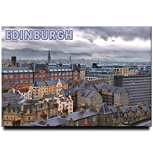 Edinburgh fridge magnet Scotland travel souvenir United Kingdom