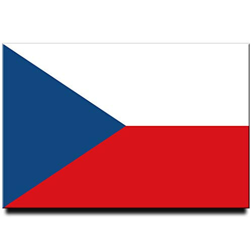 Fridge Magnet Flag of Czech Republic Travel Souvenir Prague