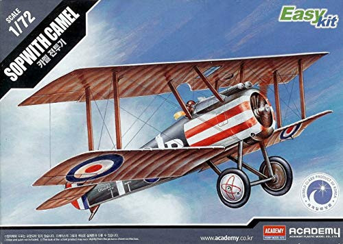 Academy 12447 SOPWITH Camel WWI Fighter, 1/72 Scale Plastic Model Kit Academy 12447 SOPWITH Camel WWI Fighter, 1/72 Scale Plastic Model Kit