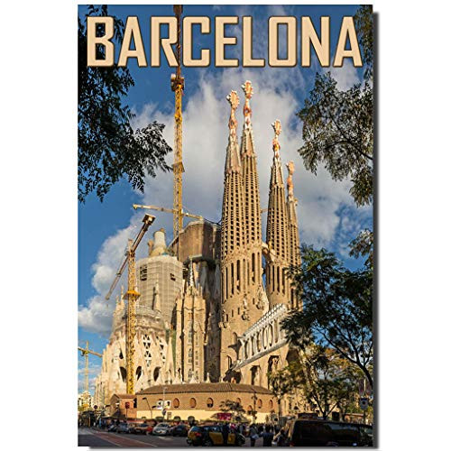 Sagrada Familia Fridge Magnet Barcelona Travel Souvenir Spain Sagrada Familia Fridge Magnet Barcelona Travel Souvenir Spain