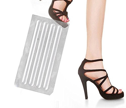 3PCS 3 Sheet  Self-Adhesive Slim Silicone Snug Back Heel Inserts Pads High Heel Shoes Cushion Insole Pads Heel Grips Pain Relief Liners Cushions Inserts For Women Heel Shoes Increase Comfort Clear