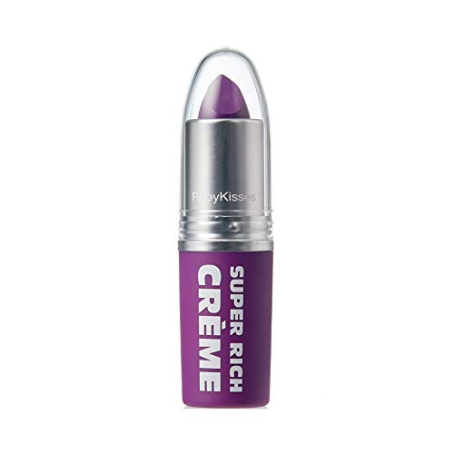 Ruby Kisses Super Rich Creme Lipstick- RCLS12  Heroine Purple