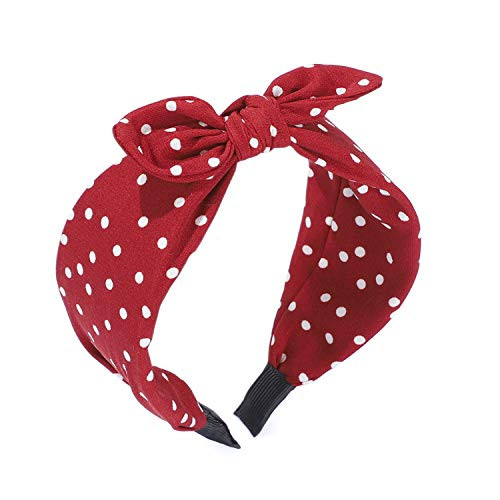 Headband for Women Etercycle Wide Headbands Knot Turban Hairband Knotted Hair Band Fashion Elastic Hair Accessories for Women and Girls Red Headband for Women Etercycle Wide Headbands Knot Turban Hairband Knotted Hair Band Fashion Elastic Hair Accessories for Women and Girls Red