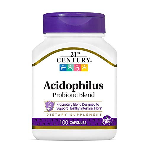 21st Century Acidophilus Capsules 100 Count 21339 21st Century Acidophilus Capsules 100 Count 21339
