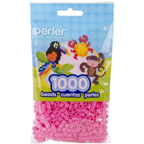 Perler Fun Fusion Beads 1000 Pkg-Pink
