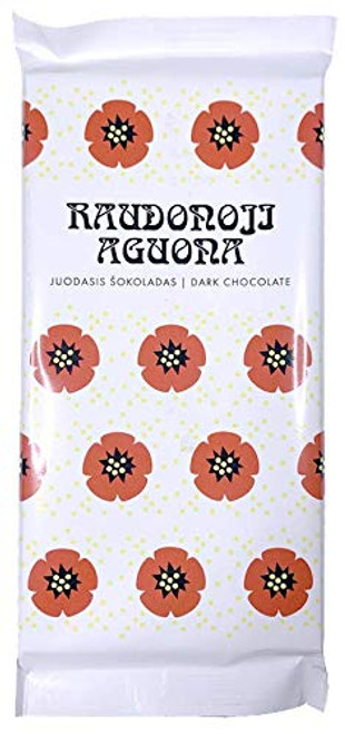 PERGALE Chocolate Bar "Dark Raudonoji Aguona"