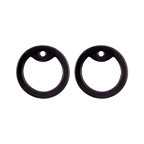 Tag-Z 2 Black Dog Tag Silencers - Military GI Silencer Dog Tag Silencers