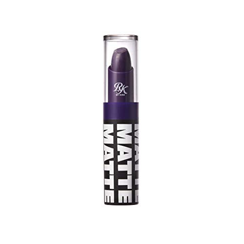 Ruby Kisses Matte Lipstick  0.12 Ounce  Heroin Purple