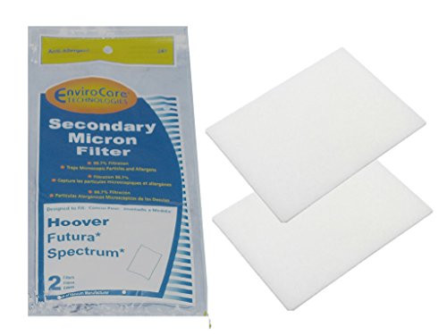 1 Hoover 38765009 Secondary Filter Futura Spectrum Canister Vacuum