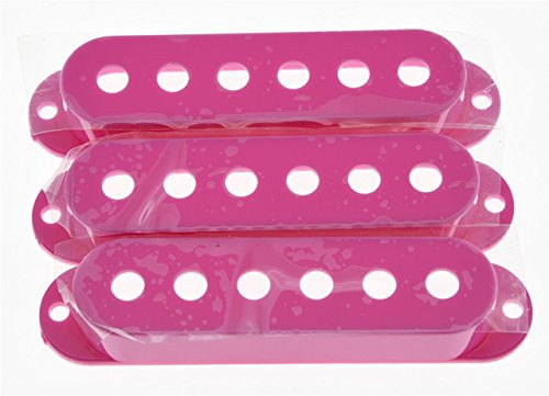 KAISH 52mm Purple ST Strat Guitar Pickup Covers 3 Single Coil for Fender Stratocaster