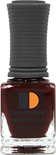 LECHAT Dare To Wear Mood Polish  Timeless Ruby  0.5 Ounce