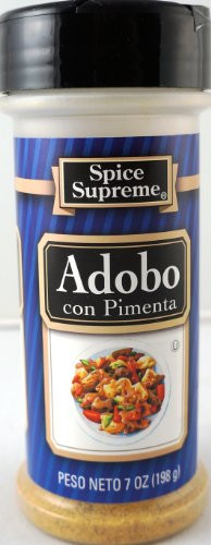 Spice Supreme Adobo Seasoning with Pimento  Single