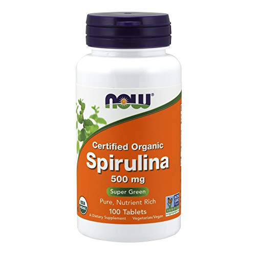 Now Foods Organic Spirulina Tablets  100
